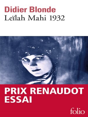 cover image of Leïlah Mahi 1932. Enquête